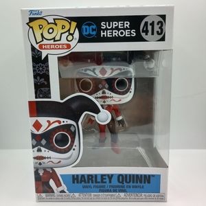 Funko Pop Harley Quinn (Día de los Muertos) #413